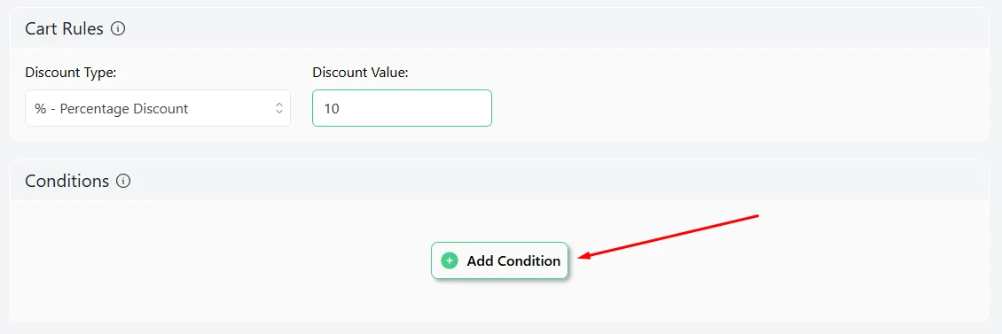 add condition