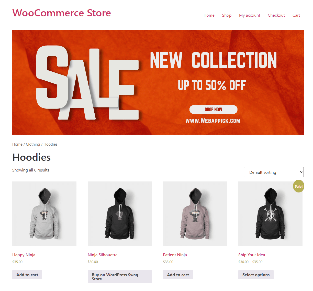 discount banner