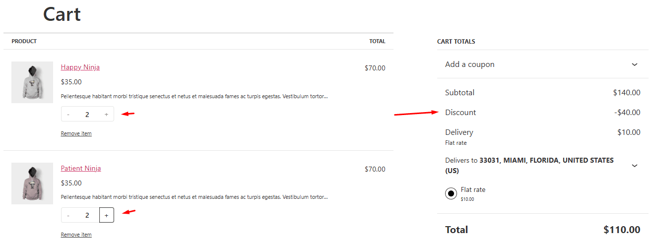 WooCommerce bulk discounts