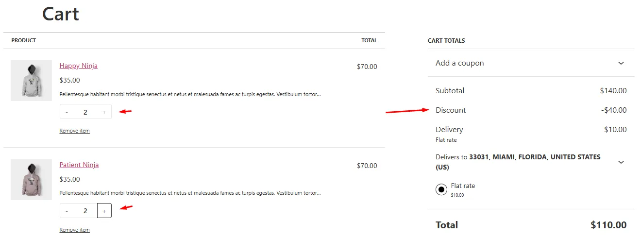 WooCommerce bulk discounts