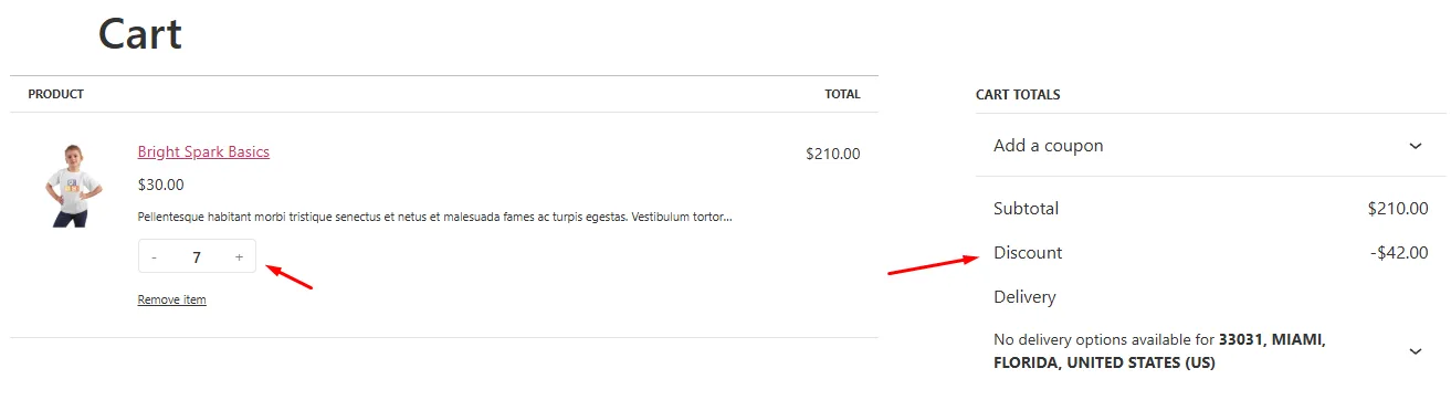 bulk discount