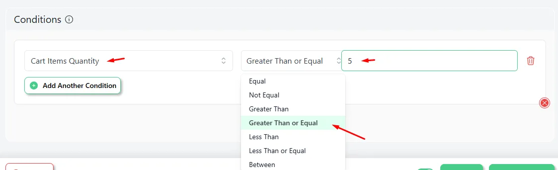 set value