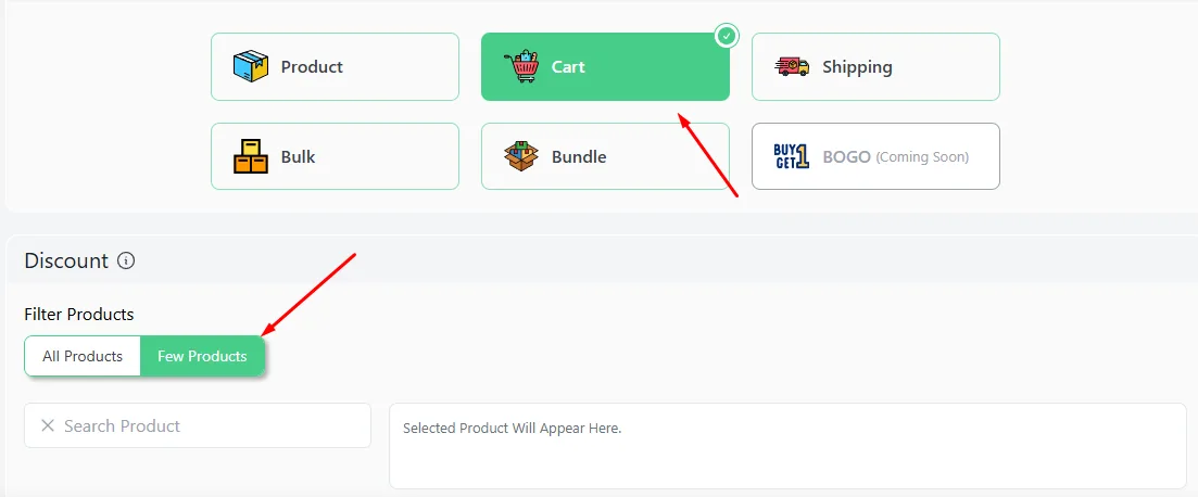 select product