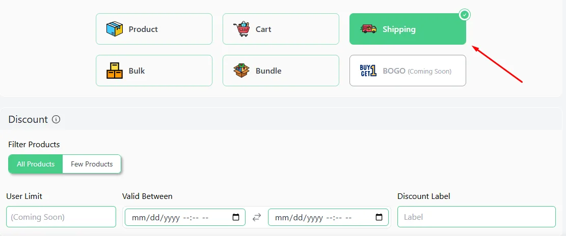 shipping WooCommerce Dynamic Pricing