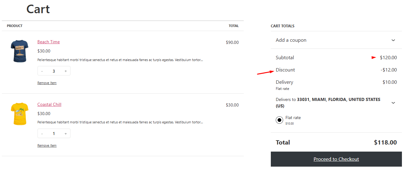 conditional discount