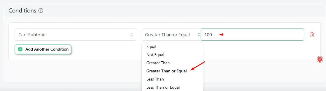 set value