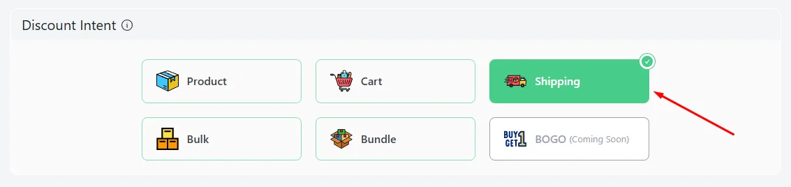 discount intent