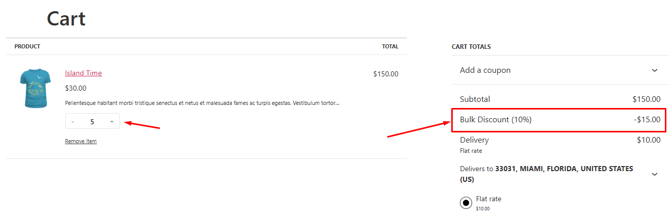 WooCommerce bulk discounts