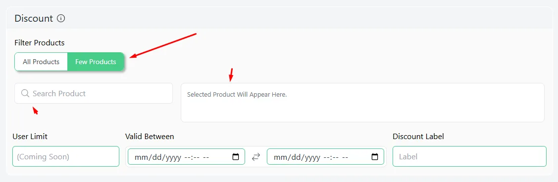 select products