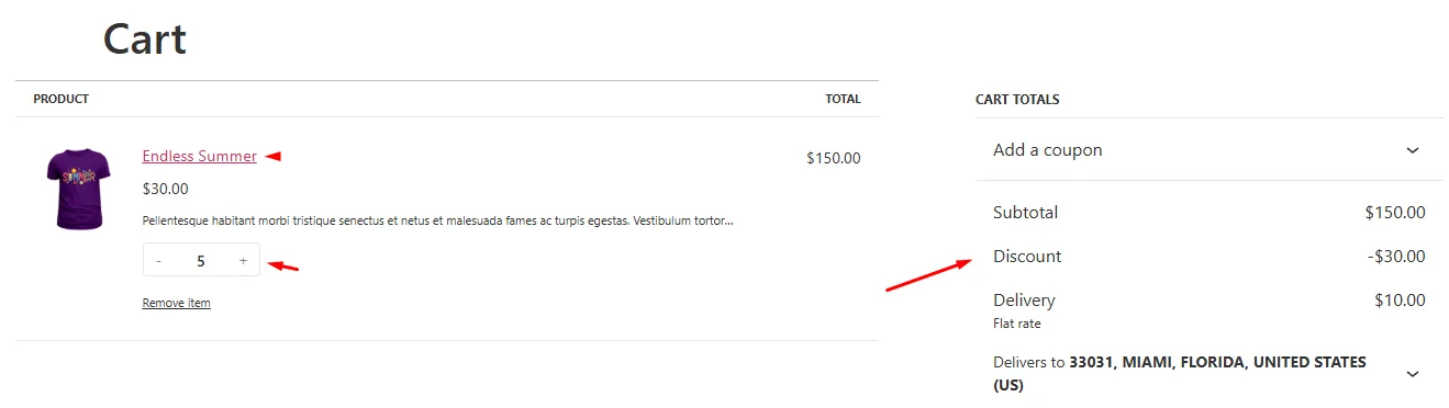 WooCommerce bulk discounts