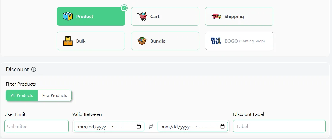 all products 