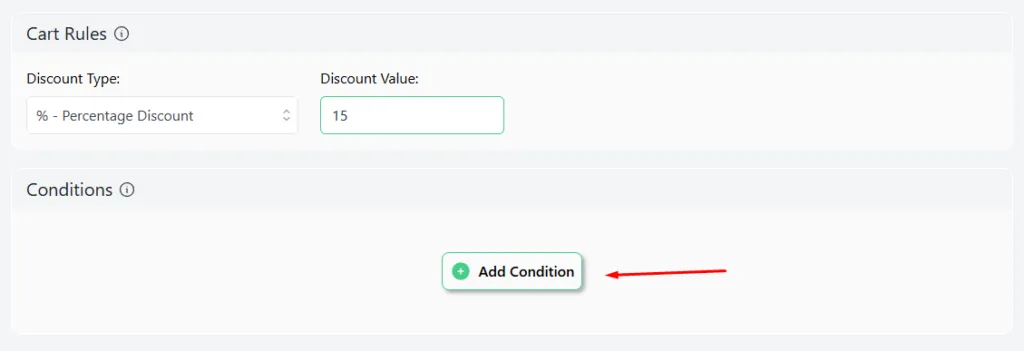 add condition