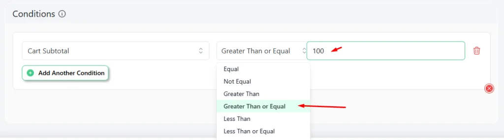 set value