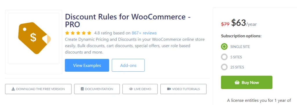 Flycart discount plugin
