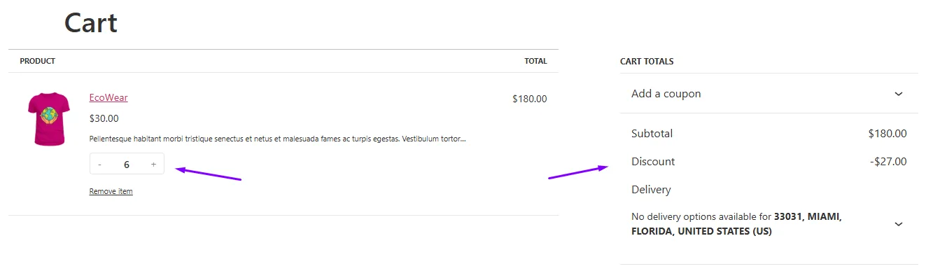 WooCommerce Volume Discount 