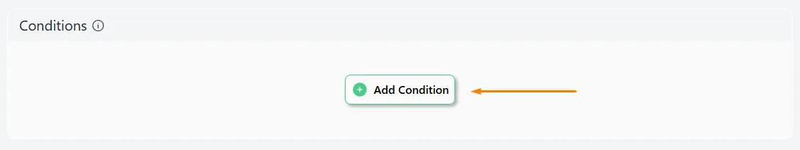 add condition