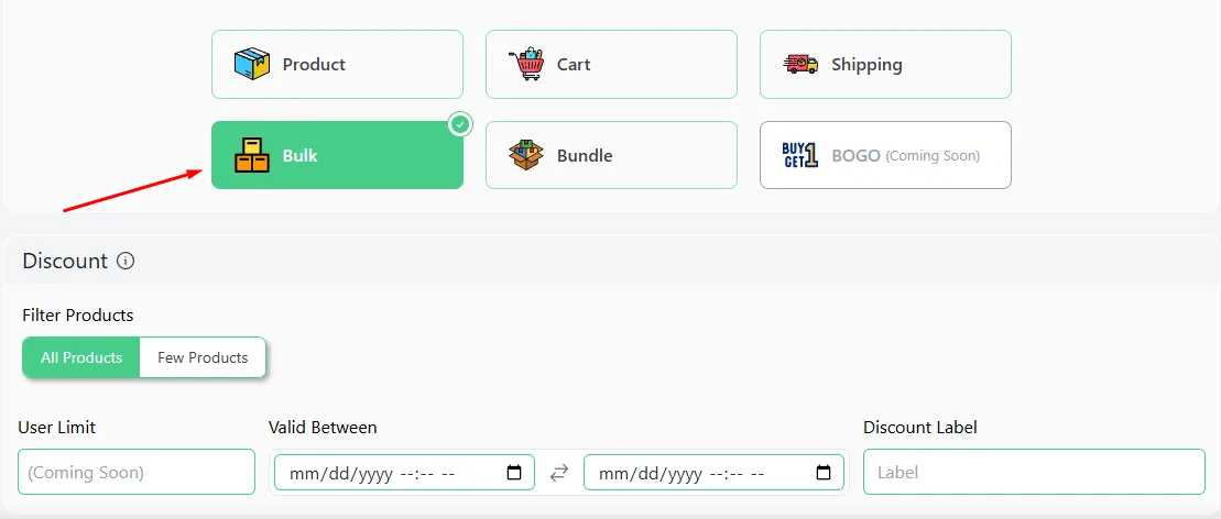 bulk discount