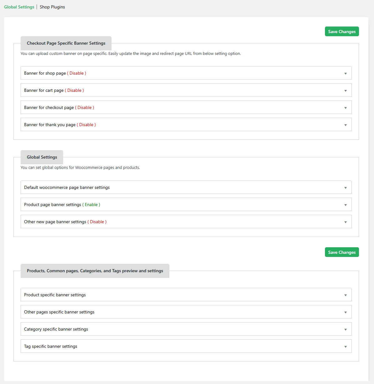 plugin for banner