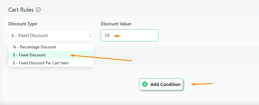 set value