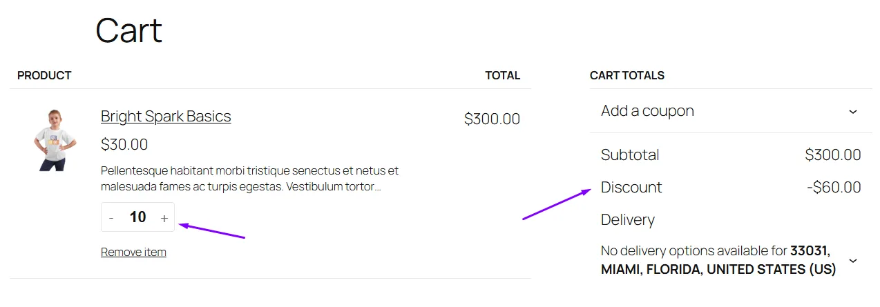 WooCommerce flash sale discount