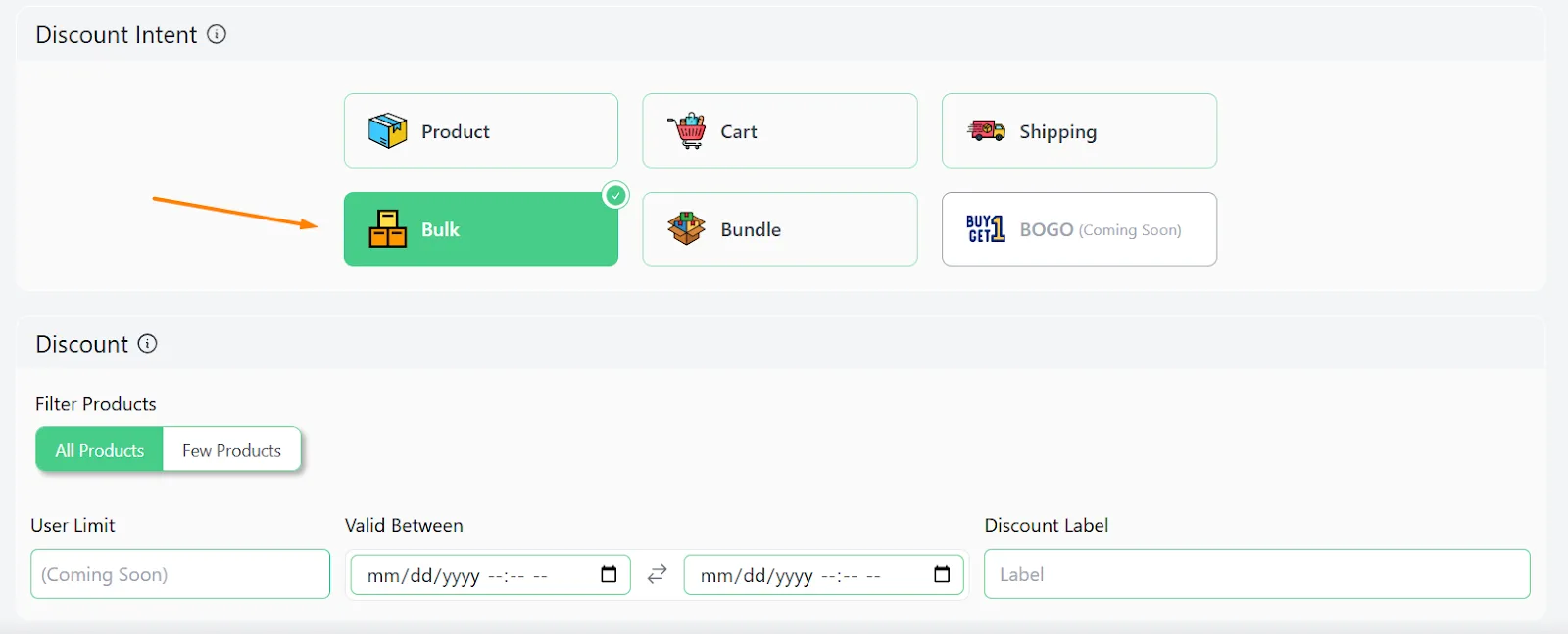 bulk discount