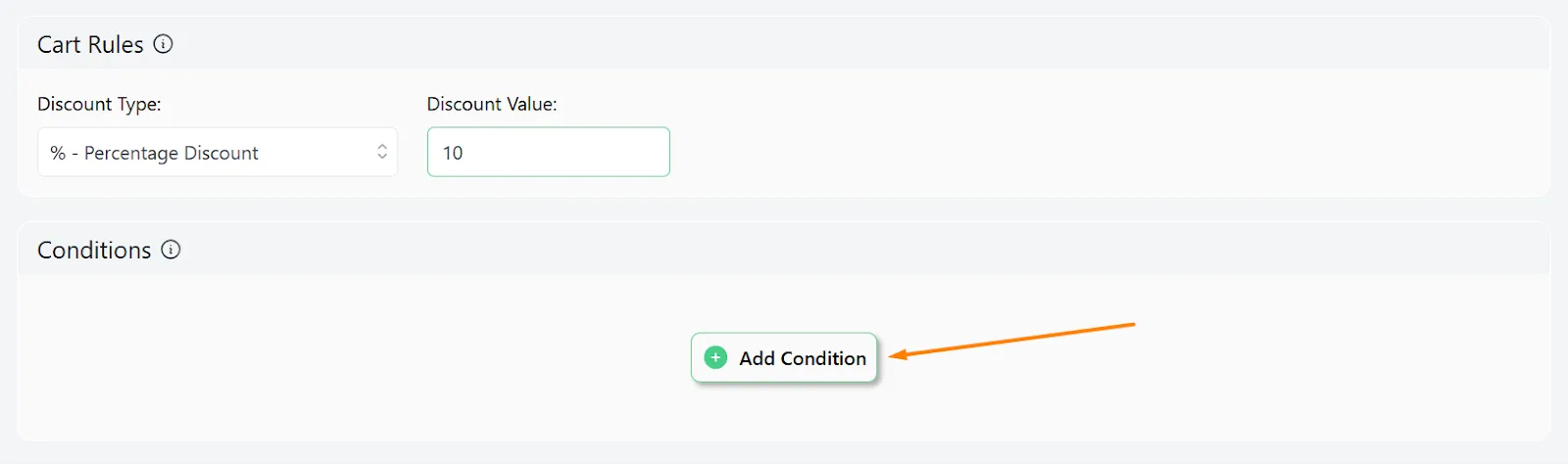 add condition