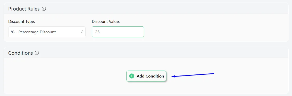 add condition