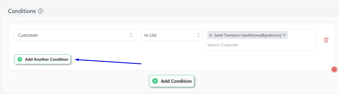 add another condition