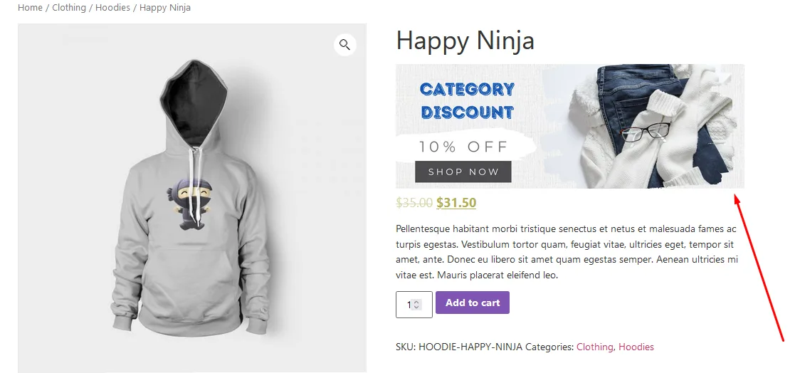 discount banner