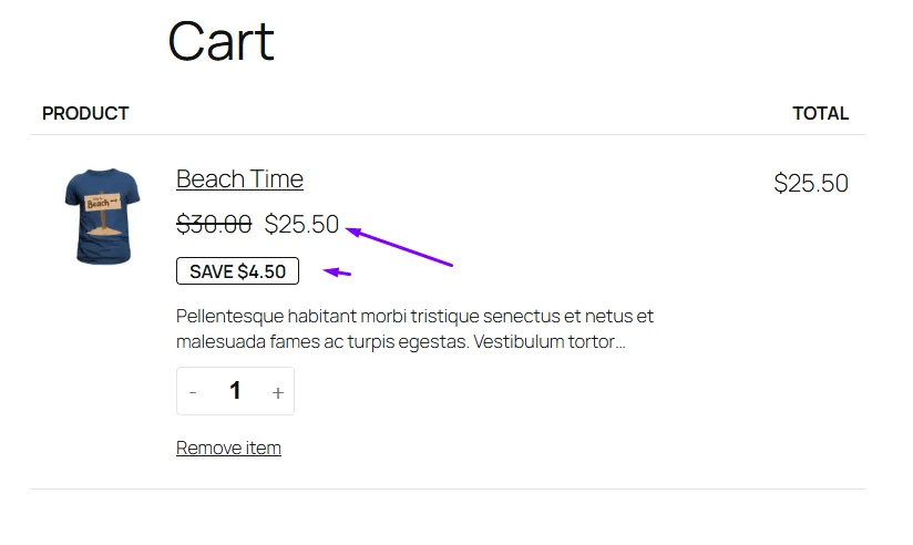 WooCommerce Percentage Discount