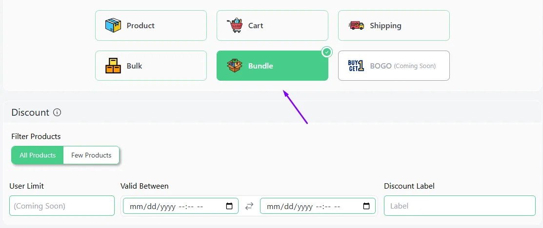 bundle discount