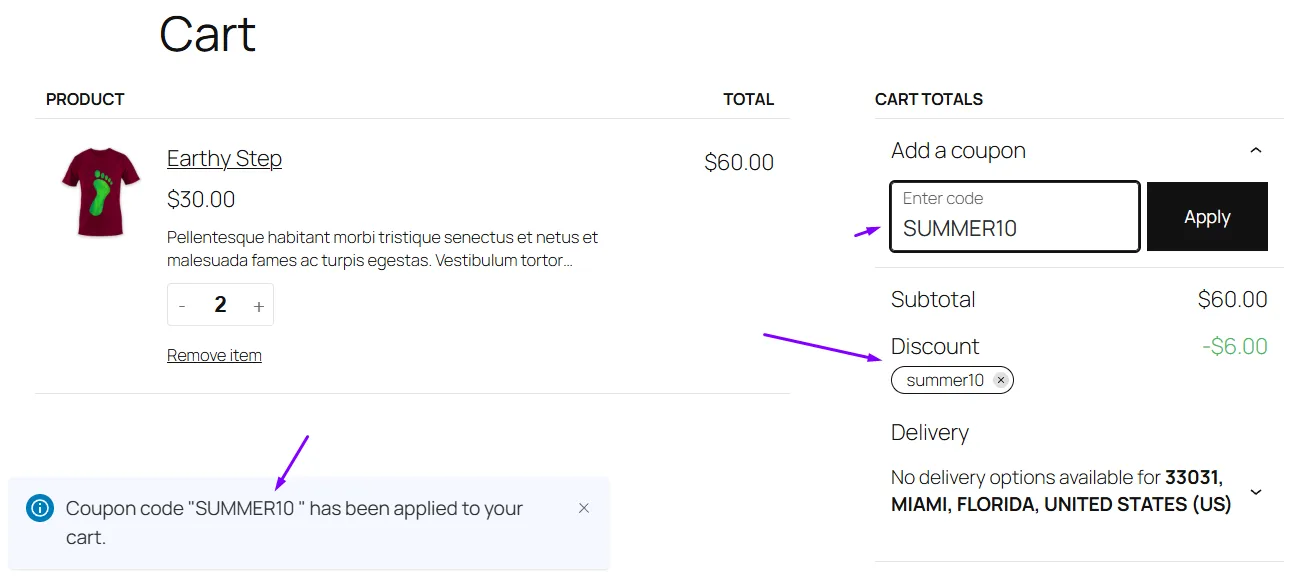 WooCommerce Percentage Discount