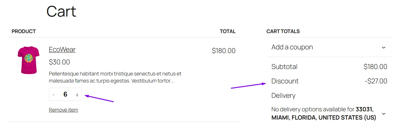WooCommerce Percentage Discount