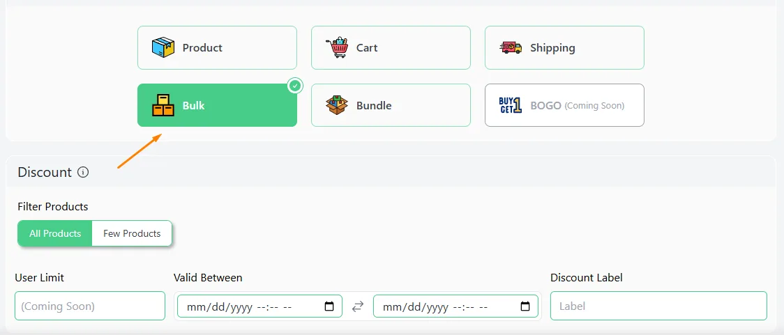 bulk discount