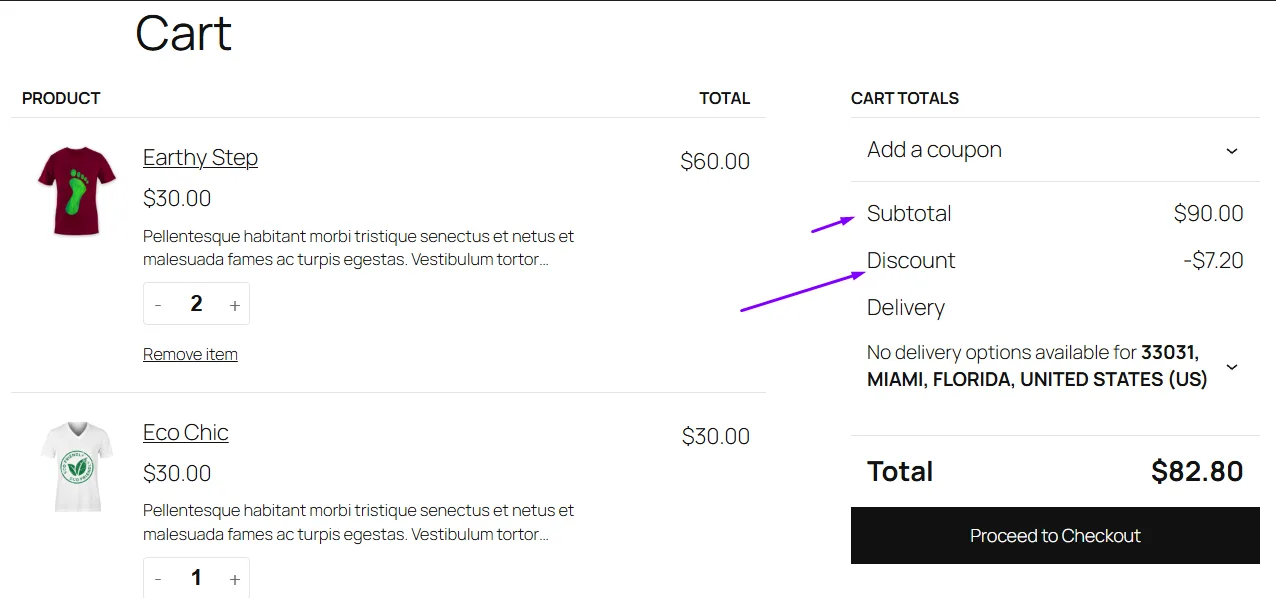 WooCommerce Percentage Discount