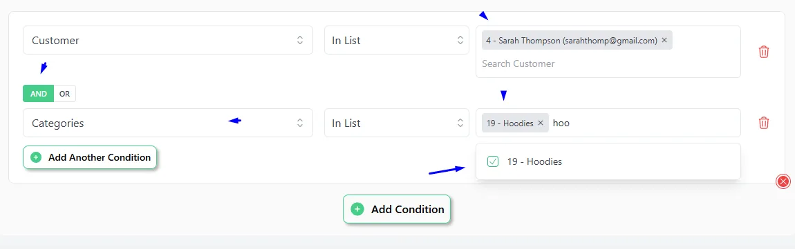 set category