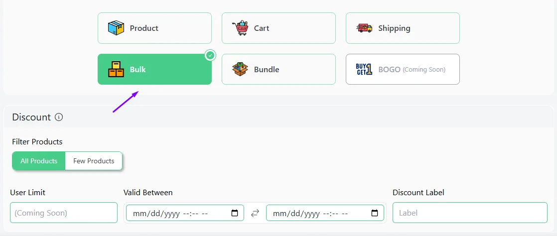bulk discount