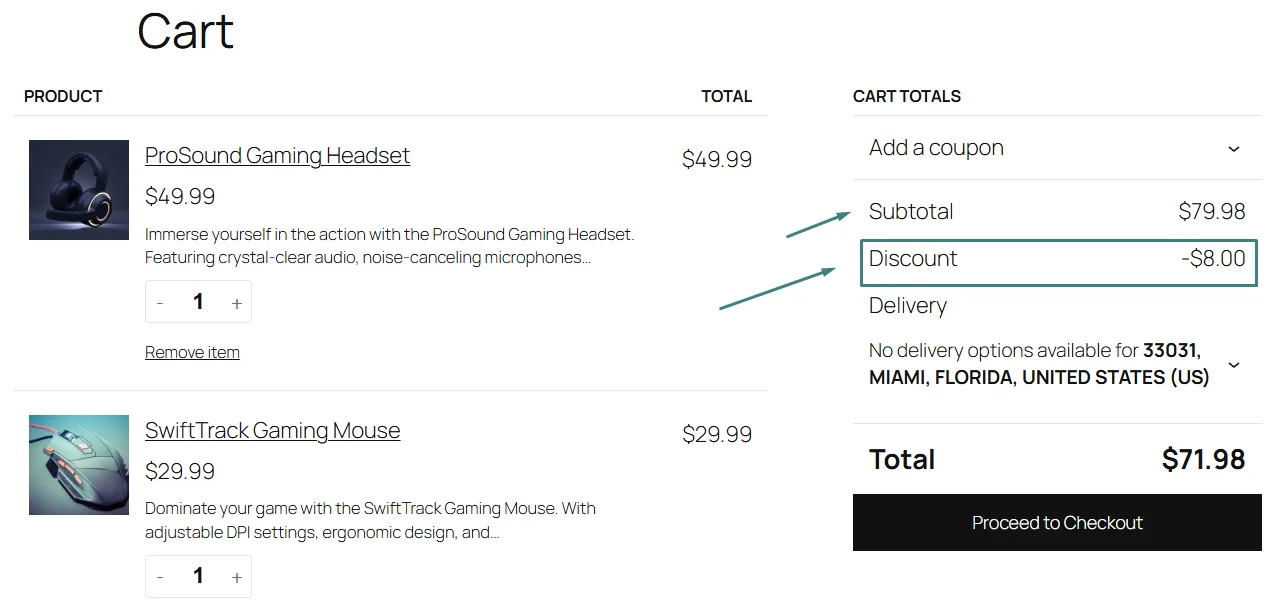 how to add a discount on WooCommerce products 