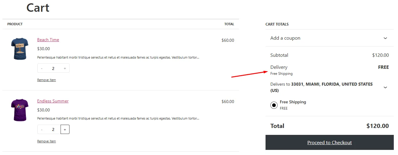 How to make shipping free after amount added in WooCommerce