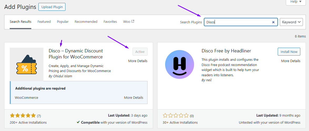install Disco