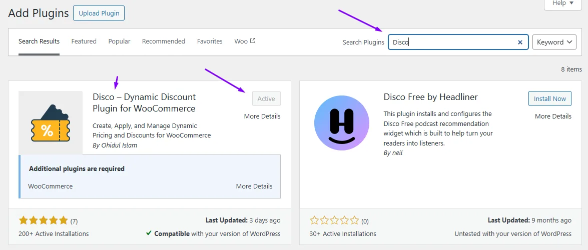 install Disco