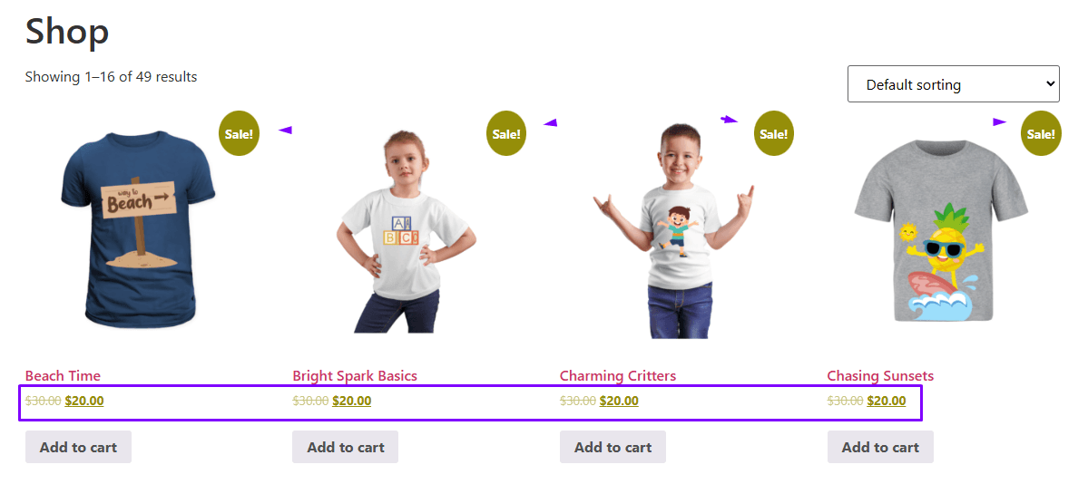 WooCommerce fixed product discount