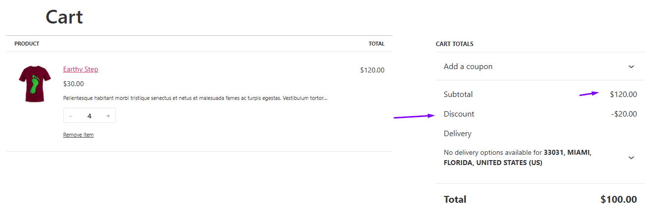 WooCommerce fixed product discount