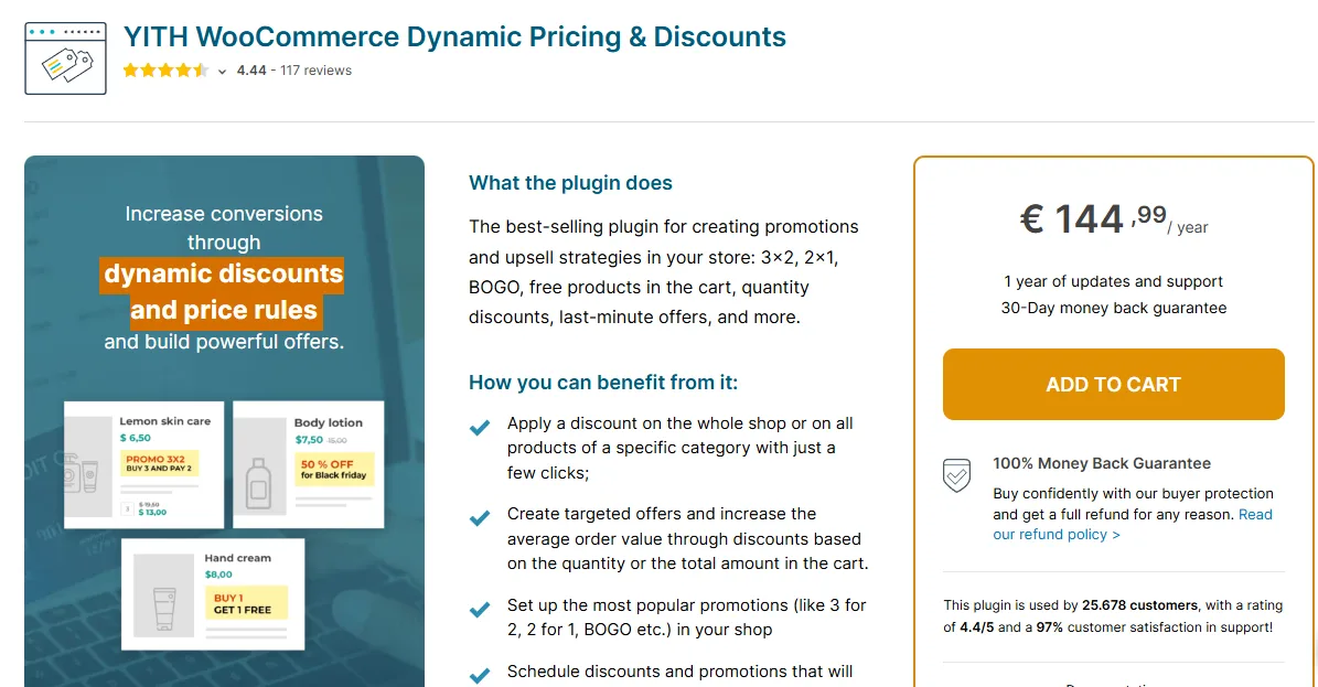 Yith best discount plugins for WooCommerce 