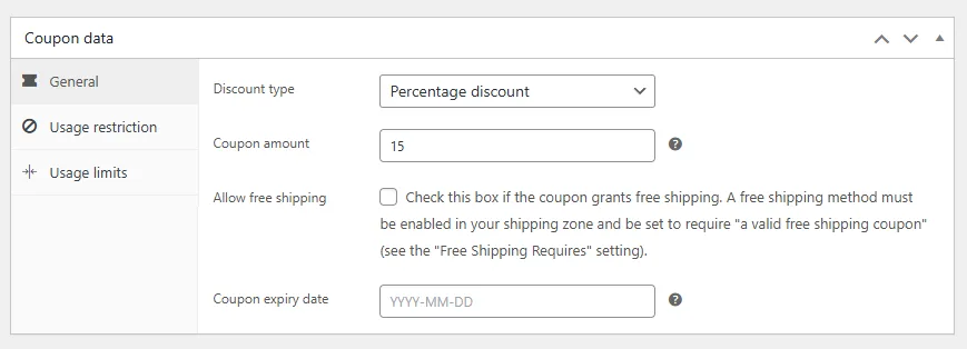 set value