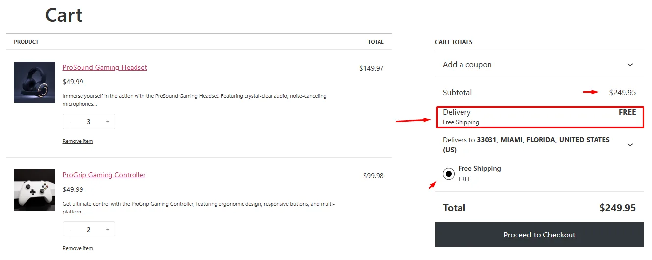 How to make shipping free after amount added in WooCommerce