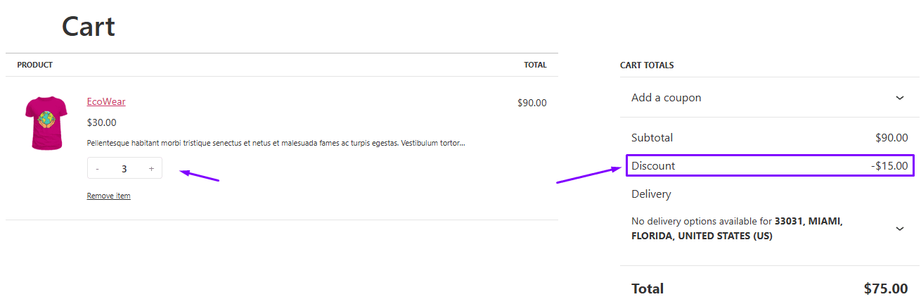 WooCommerce fixed product discount