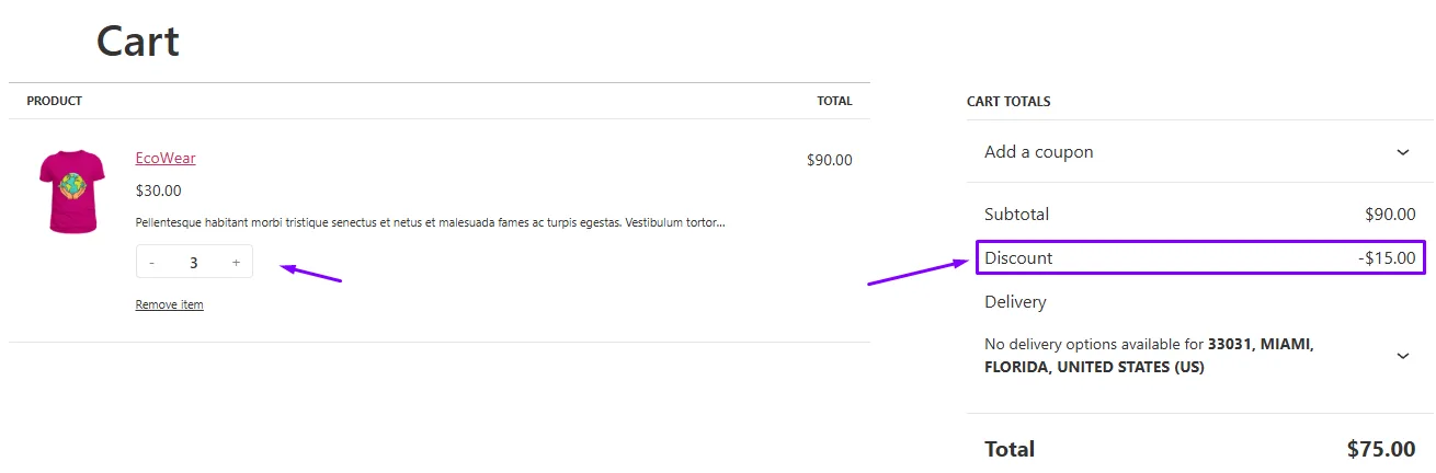 WooCommerce fixed product discount