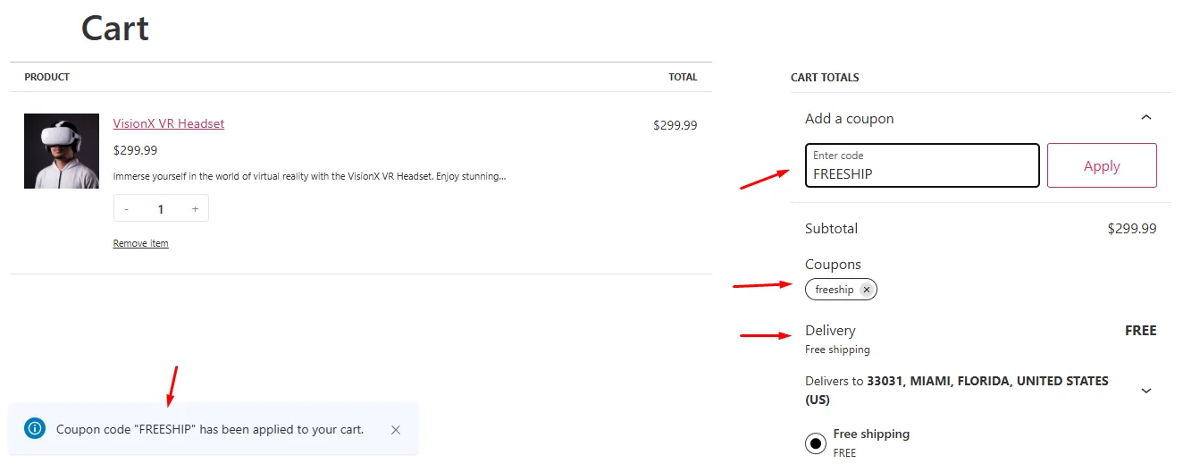 How to make shipping free after amount added in WooCommerce