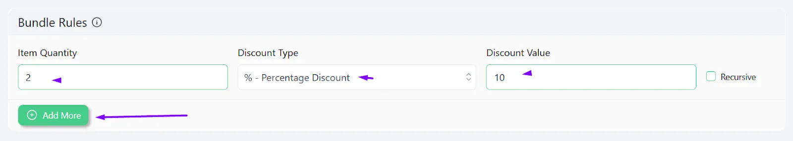 set value